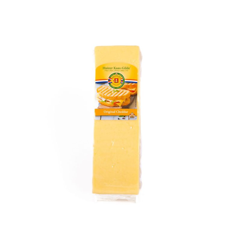 Cheddar Foliekaas Rood 50+ broodje